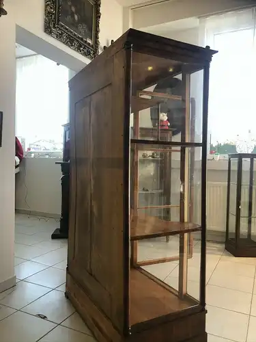 Originale Biedermeier Vitrine Traumexemplar Sammlervitrine E1001