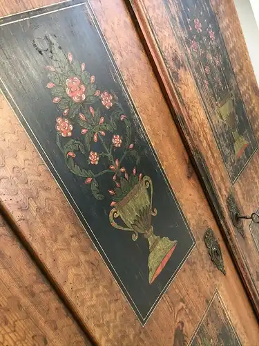 Originaler Biedermeier  Bauernschrank Oberösterreich Kleiderschrank Z2350