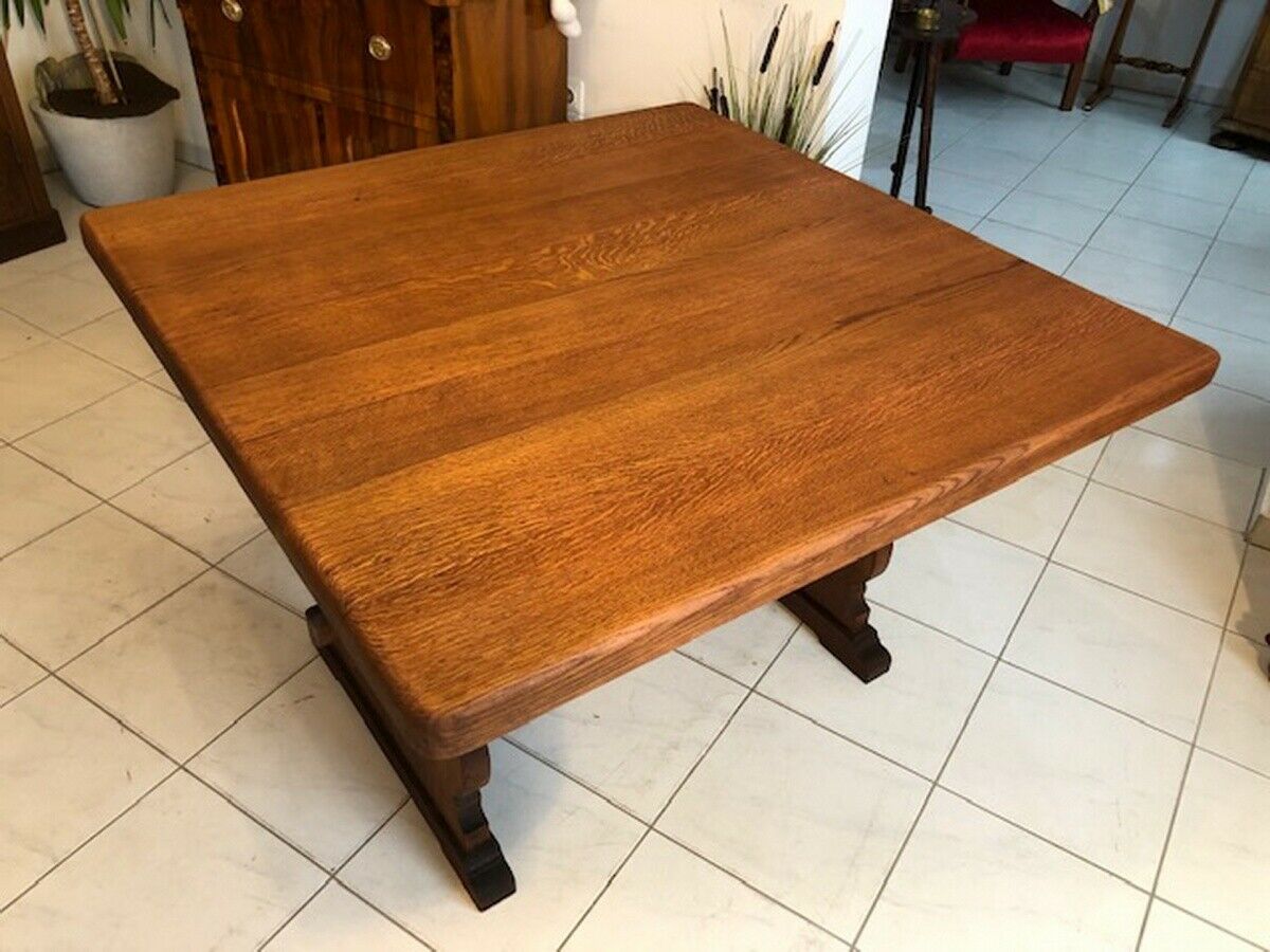 Alter Bauerntisch Tisch Landhaustisch Eichenholz X2588 Nr. 372662985217