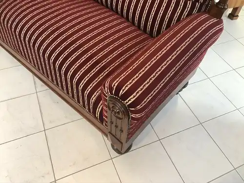 Traumhaftes Gründerzeit Sofa Königssofa Prunksofa Hochlehnsofa E1464