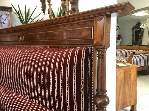 Traumhaftes Gründerzeit Sofa Königssofa Prunksofa Hochlehnsofa E1464