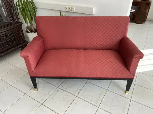 Restauriertes Jugendstil Sofa Königssofa Prunksofa Hochlehnsofa A2607