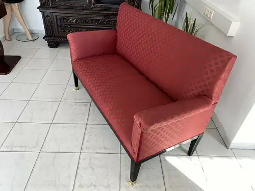 Restauriertes Jugendstil Sofa Königssofa Prunksofa Hochlehnsofa A2607