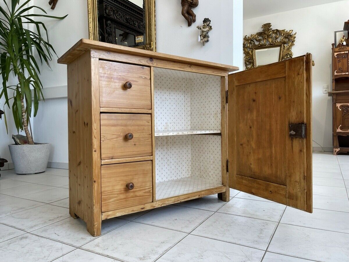 Urige Anrichte Almerschrank Brotschrank Ladenschrank A2760 Nr