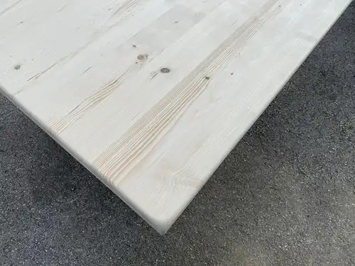 massiver Jogltisch Bauerntisch Naturholz Fichte Hüttentisch 180 x 120 E1936