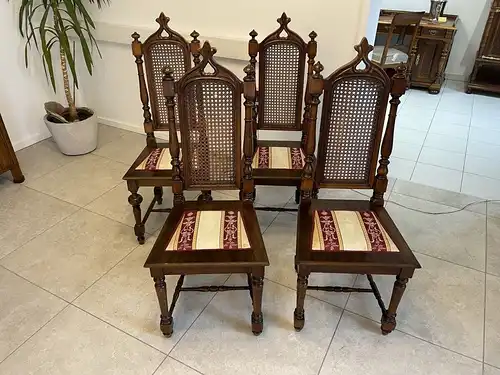 restaurierter Gründerzeit Sessel Stuhl i2188
