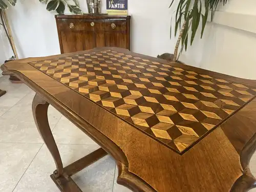 originaler Barock Tisch Spieltisch B1111