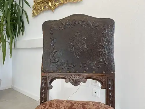 originaler Gründerzeit Pfeiferlbarock Sessel Stuhl B1130