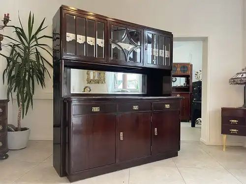 Sale Jugendstil Aufsatzvitrine Bücherschrank B1674