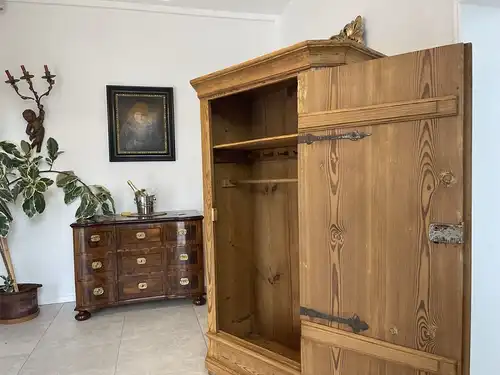 1 türiger Bauernschrank Naturholzschrank B1723