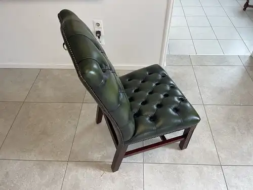 Chesterfield Designersessel Besprechungsstuhl Schreibtischsessel B1737