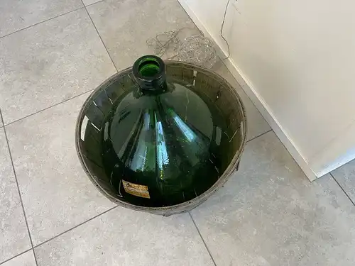 Alte Ballonflasche Weinballon, Gärballon, Ballonflasche B1733FL