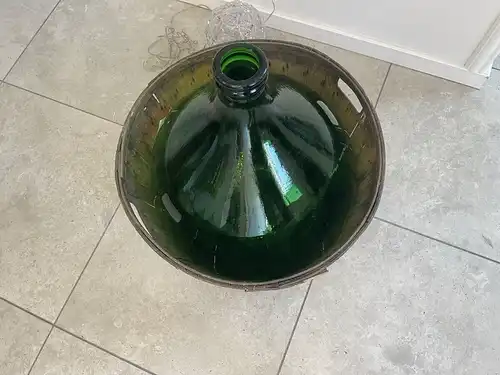 Alte Ballonflasche Weinballon, Gärballon, Ballonflasche B1745Fl