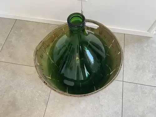 Alte Ballonflasche Weinballon, Gärballon, Ballonflasche B1737Fl