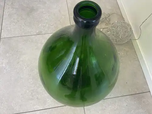 Alte Ballonflasche Weinballon, Gärballon, Ballonflasche B1746Fl