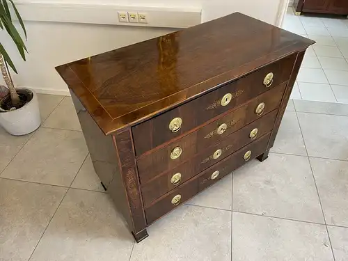 Originale altrestaurierte Biedermeier Schreibkommode B2067