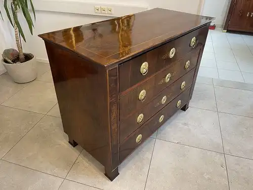 Originale altrestaurierte Biedermeier Schreibkommode B2067