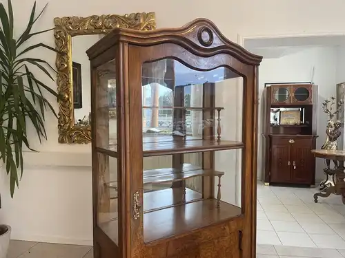 originale Gründerzeit Vitrine Bücherschrank A4063