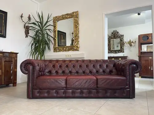 Cult Chesterfield 3er Sofa Couch Clubsofa A4080