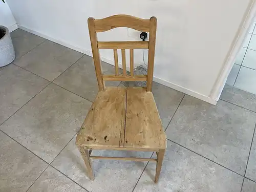 uriger einfacher Bauernsessel Sessel Stuhl B2053