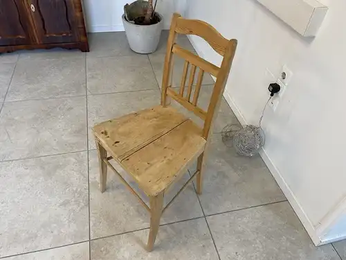uriger einfacher Bauernsessel Sessel Stuhl B2053