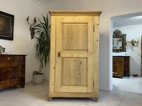 Biedermeier Bauernschrank Naturholzschrank A4145