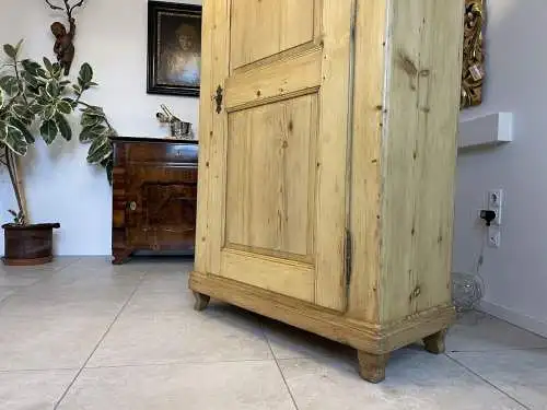 Biedermeier Bauernschrank Naturholzschrank A4145