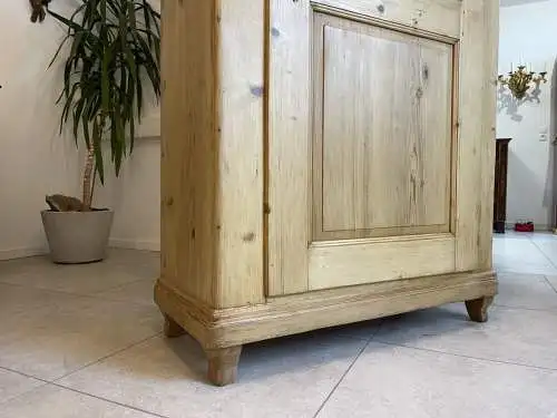 Biedermeier Bauernschrank Naturholzschrank A4145