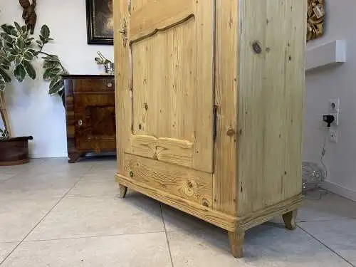 Biedermeier Bauernschrank Naturholzschrank A4153