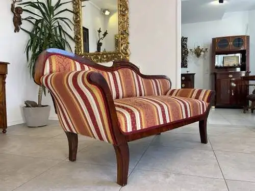 Biedermeier Sofa Diwan Couch Chaiselongue A4134