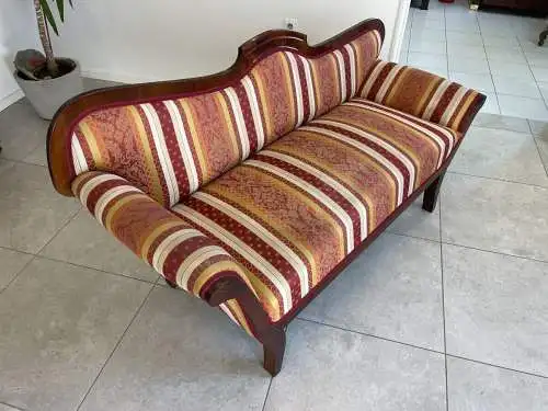 Biedermeier Sofa Diwan Couch Chaiselongue A4134