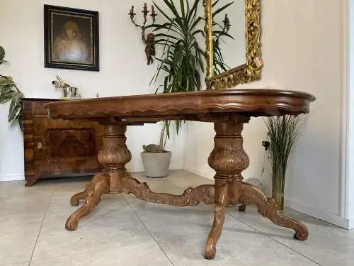 Auszugtisch Esszimmertisch Barockstil Tisch A4208