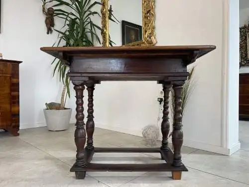 Originaler Barock Tisch Spieltisch Beistelltisch A4195