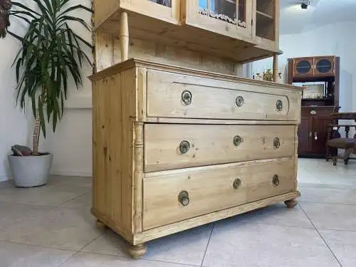 Biedermeier Küchenbuffet Küchenschrank Aufsatzkasten A4228