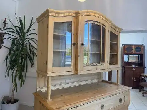 Biedermeier Küchenbuffet Küchenschrank Aufsatzkasten A4228