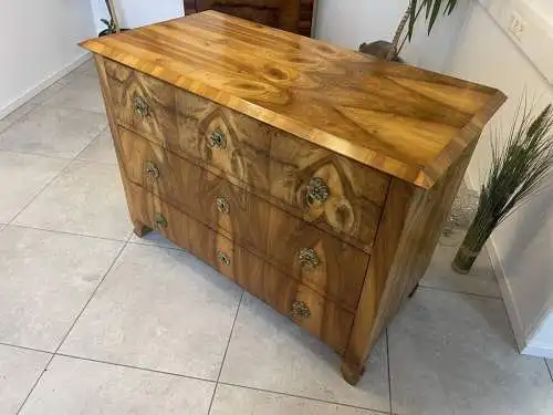 Sale Originale Biedermeier Kommode Nussholz A4209