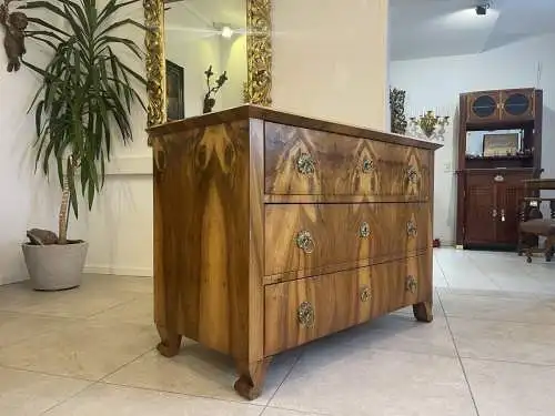 Sale Originale Biedermeier Kommode Nussholz A4209