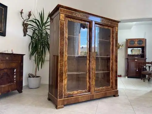 Sale Biedermeier Vitrine Bücherschrank A4238