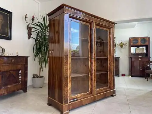 Sale Biedermeier Vitrine Bücherschrank A4238