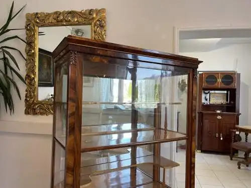 SALE restaurierte Biedermeier Vitrine Bücherschrank A4265