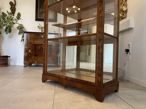 SALE restaurierte Biedermeier Vitrine Bücherschrank A4265