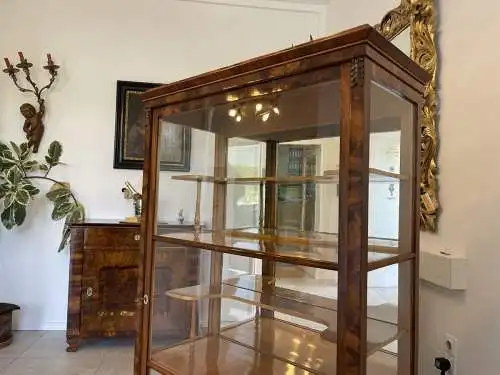 SALE restaurierte Biedermeier Vitrine Bücherschrank A4265