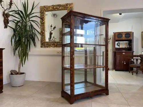 SALE restaurierte Biedermeier Vitrine Bücherschrank A4265