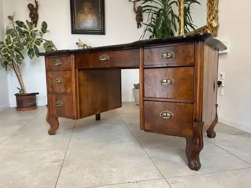 Originaler Spätbiedermeier Schreibtisch Sekretär A1466