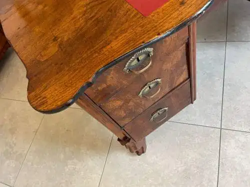 Originaler Spätbiedermeier Schreibtisch Sekretär A1466