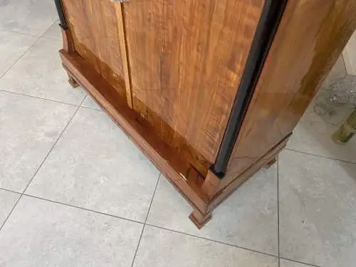 Sale Biedermeier Säulen Hallenschrank Kirschholz Restauriert A4239