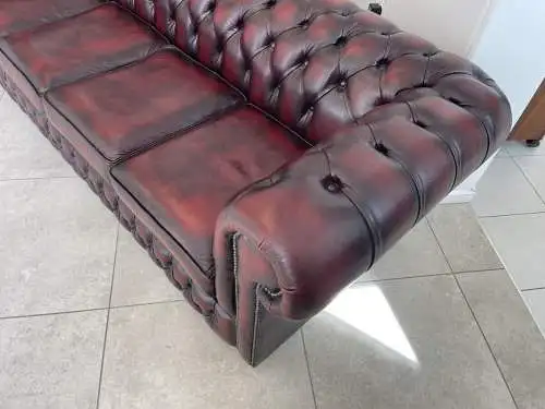 Kultmöbel Chesterfield 4er Sofa Couch Clubsofa A4312