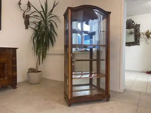 SALE restaurierte Biedermeier Vitrine Bücherschrank A4317