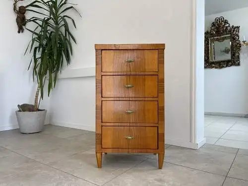 Kommode Biedermeier Stil 4 Laden Stilmöbel Kischholz Maserung A4298