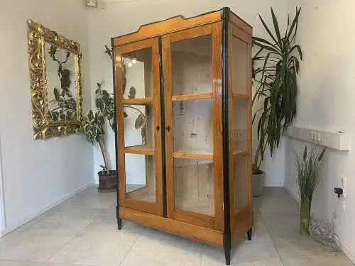 Sale Jugendstil Vitrine / Bücherschrank/ Antiquität A4316